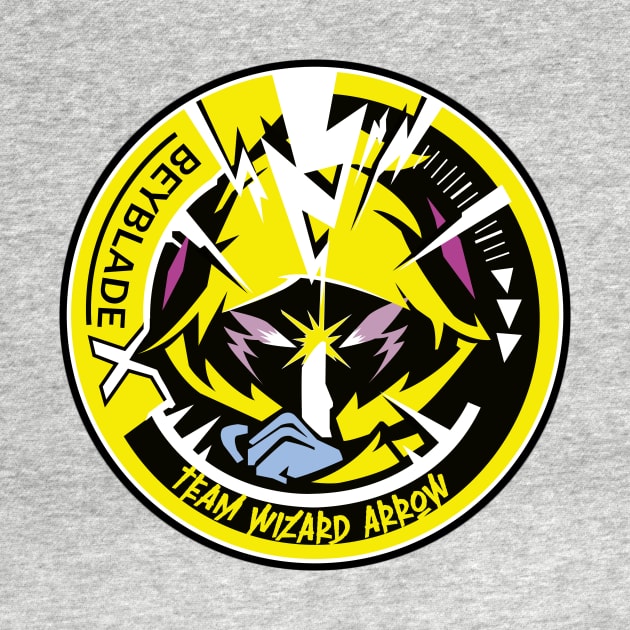 Beyblade X Team Wizard Arrow by kaizokuGhost